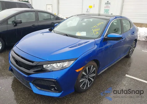 2018 Honda Civic Ex из США, поврежденный, VIN SHHFK7H51JU225851